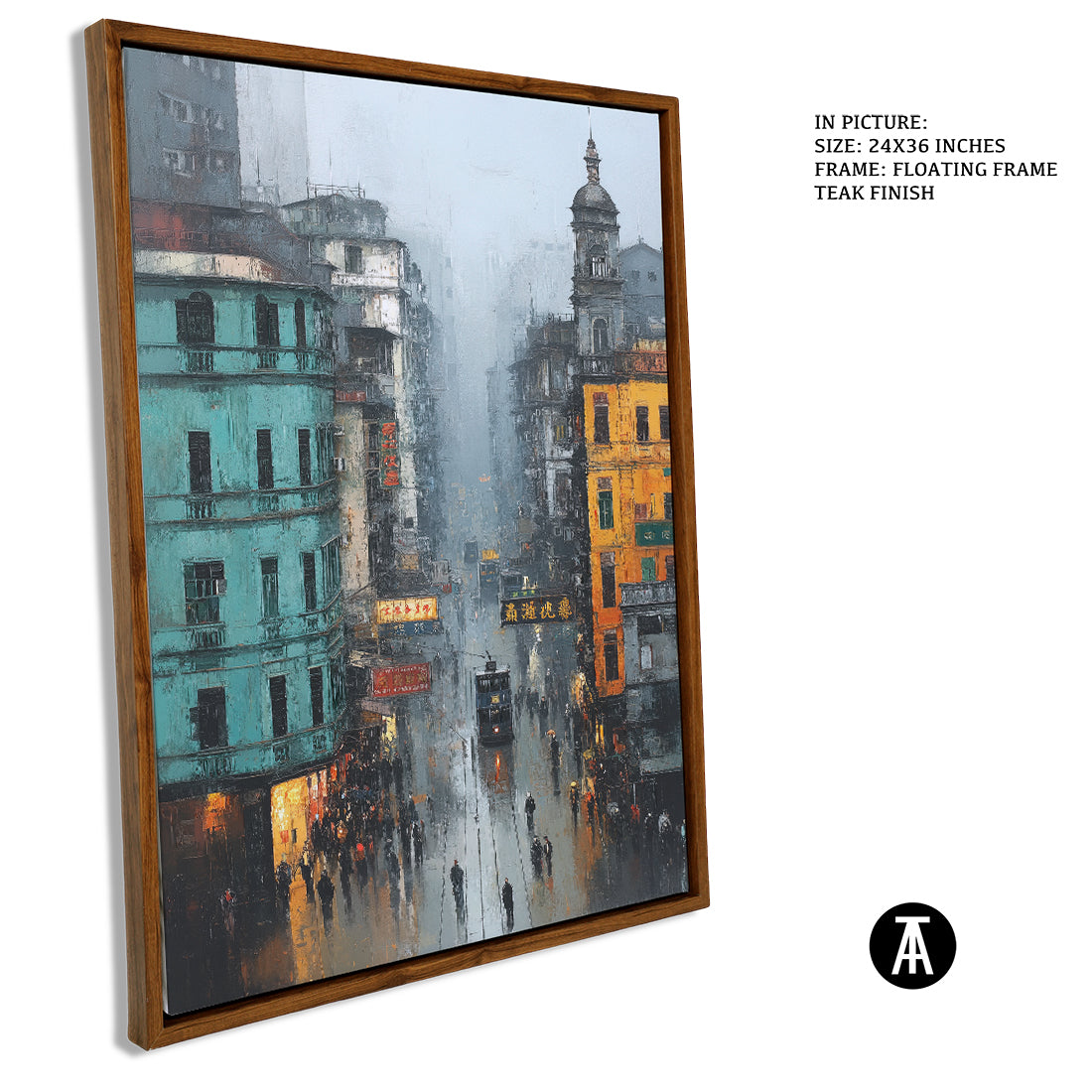 Artwork in Floating Frame