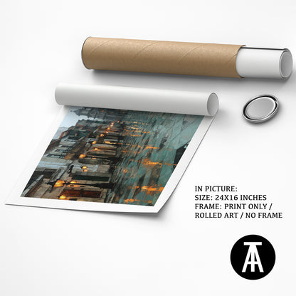 Artwork as Print Only / Rolled Art