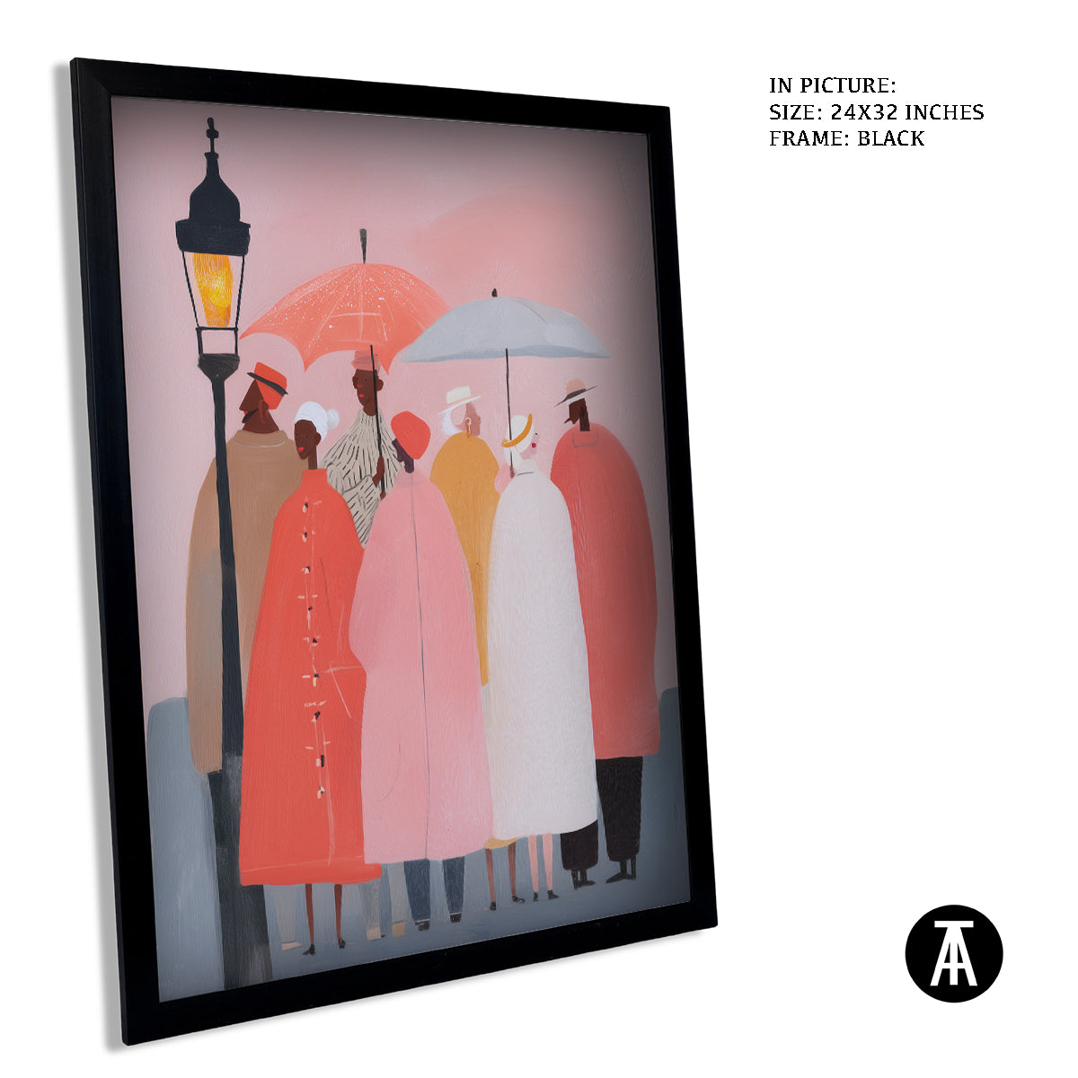 Artwork in Black Frame