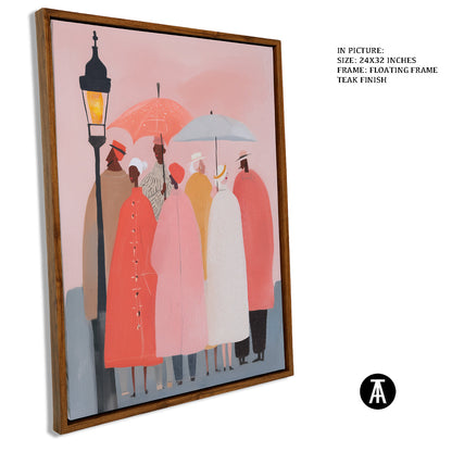 Artwork in Floating Frame