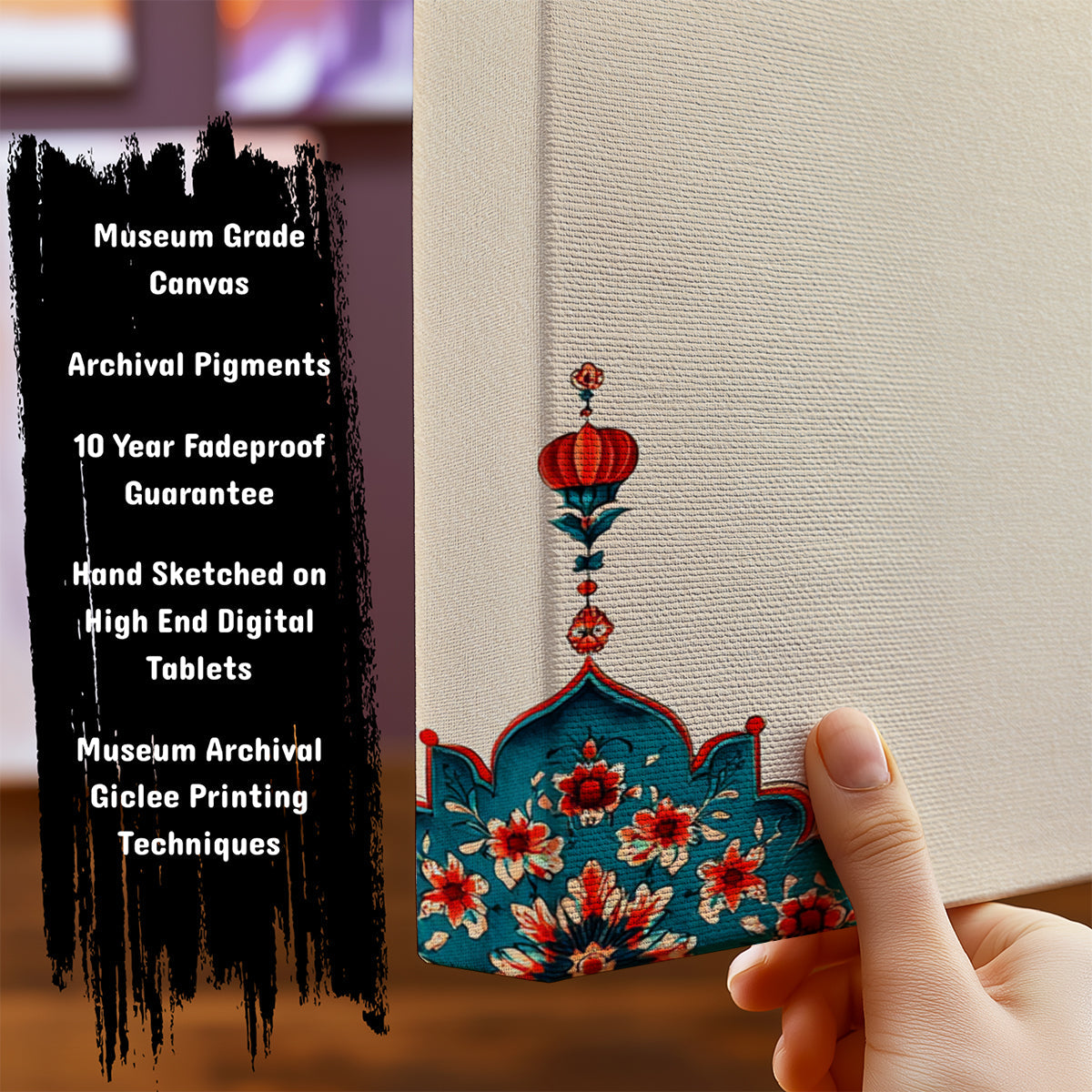 Information about Indian Art Canvas Art Print