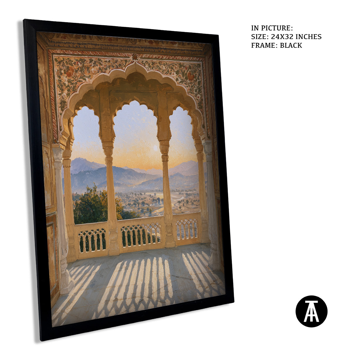 Artwork in Black Frame