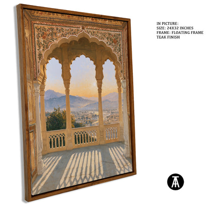 Artwork in Floating Frame