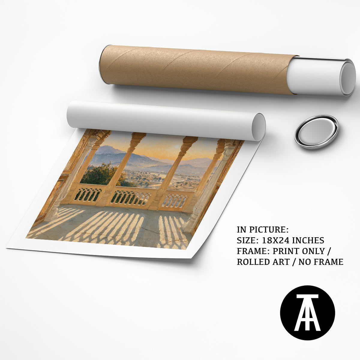 Artwork as Print Only / Rolled Art