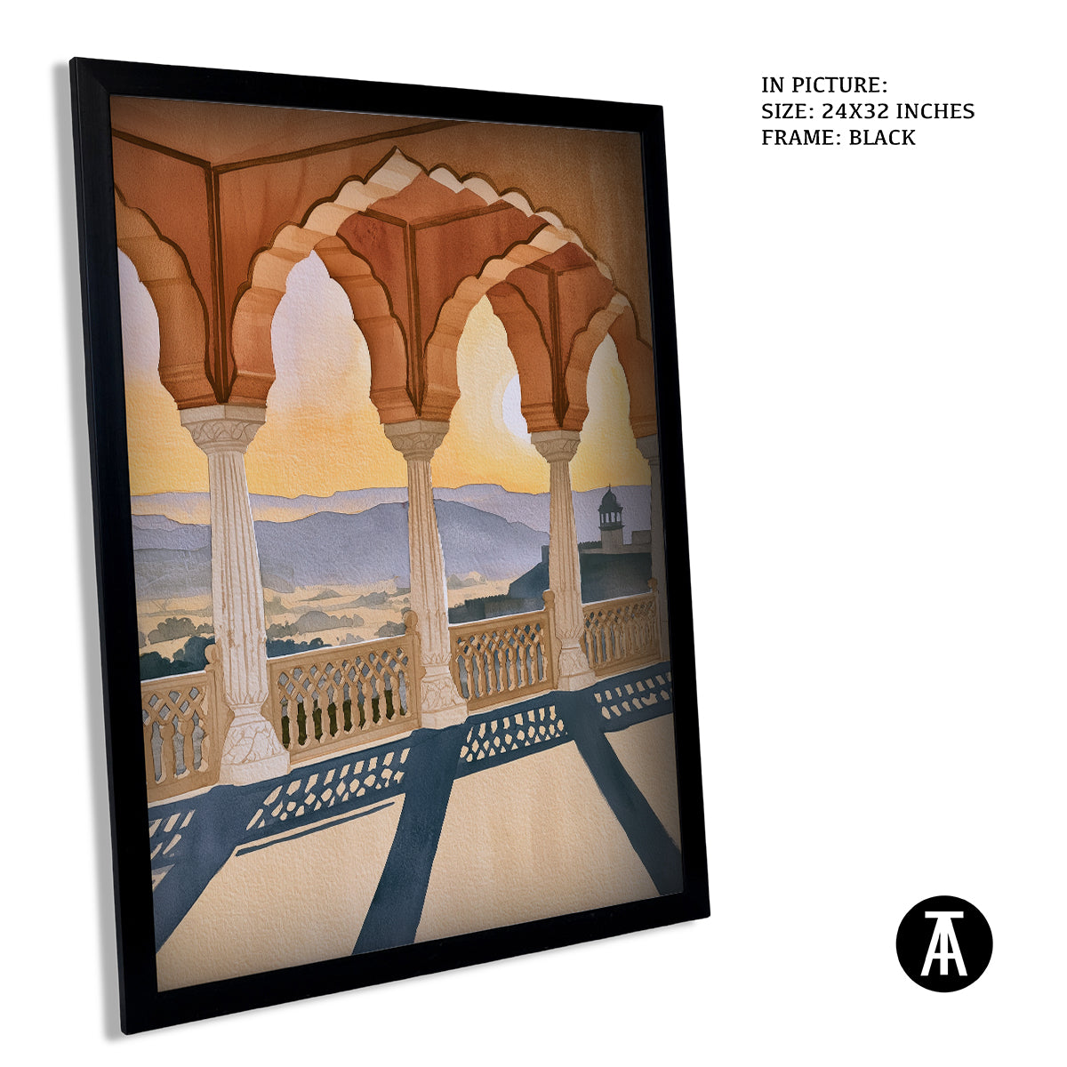 Artwork in Black Frame