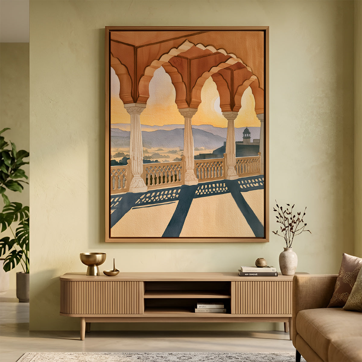 Artwork in a Lifestyle Setting