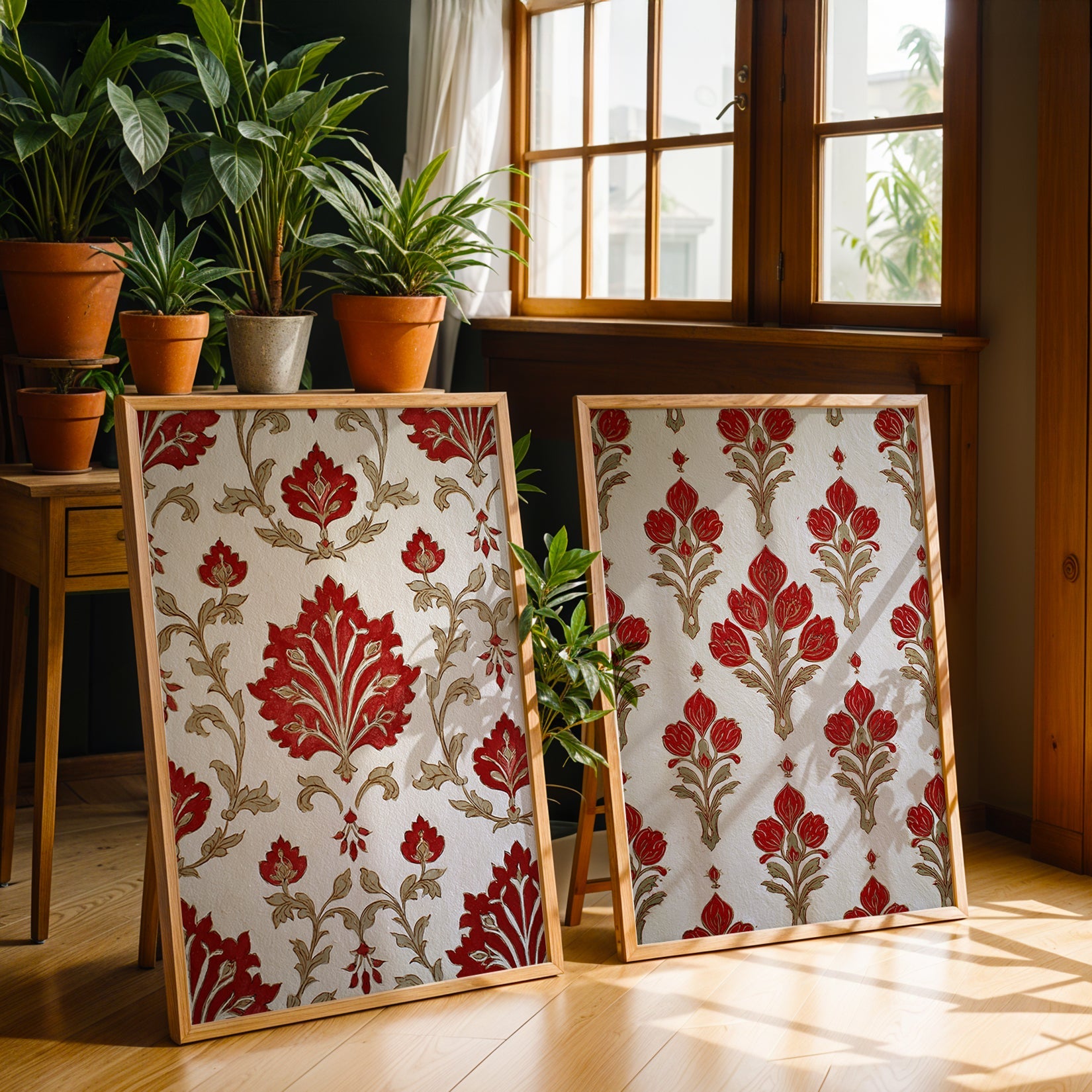 Heritage Indian Painting in a Lifestyle Setting