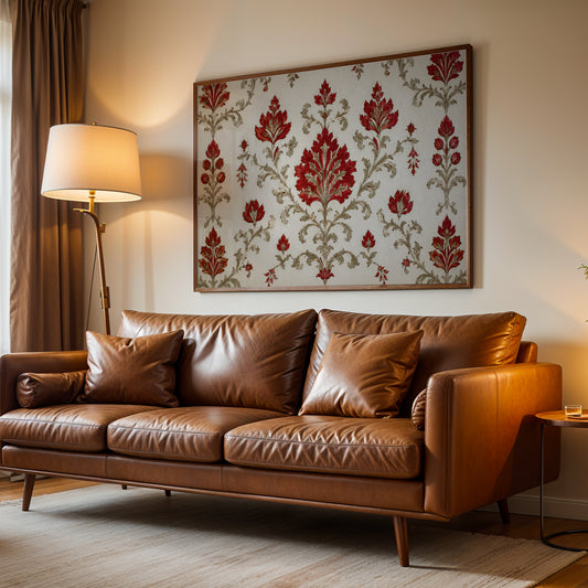Heritage Indian Painting in a Lifestyle Setting