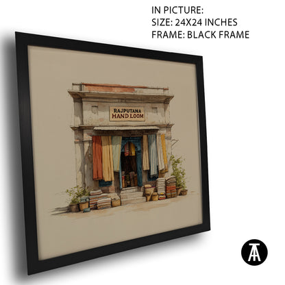 Artwork in Black Frame
