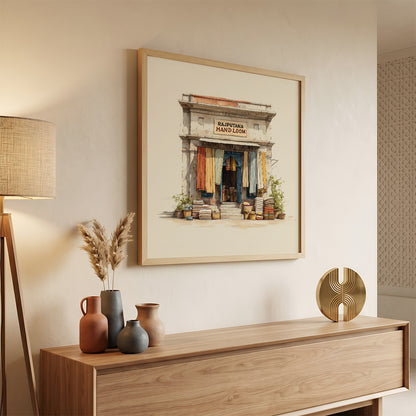 Indian Art in a Lifestyle Setting