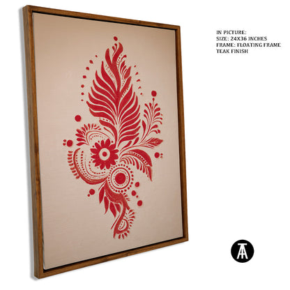 Artwork in Floating Frame