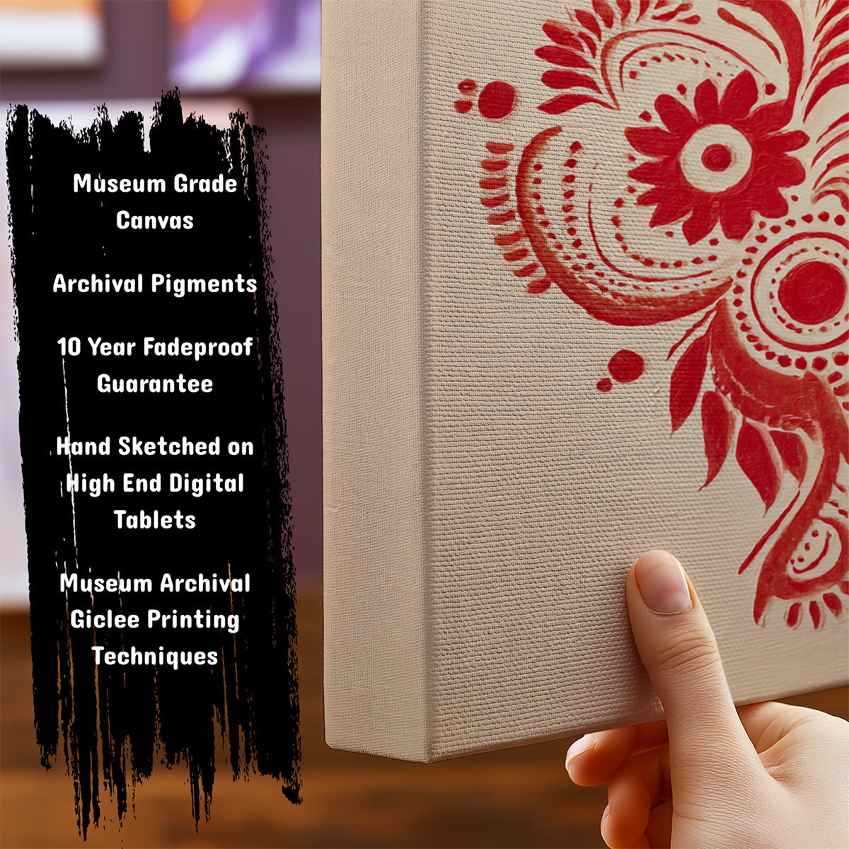 Information about Indian Art Canvas Art Print