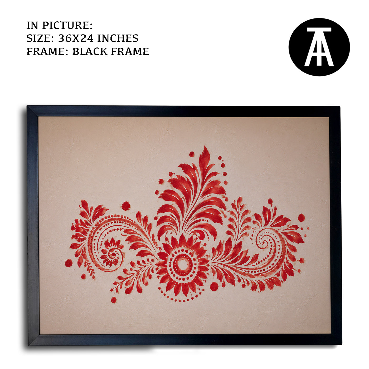 Artwork in Black Frame