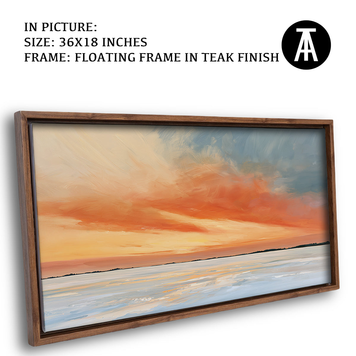 Artwork in Floating Frame