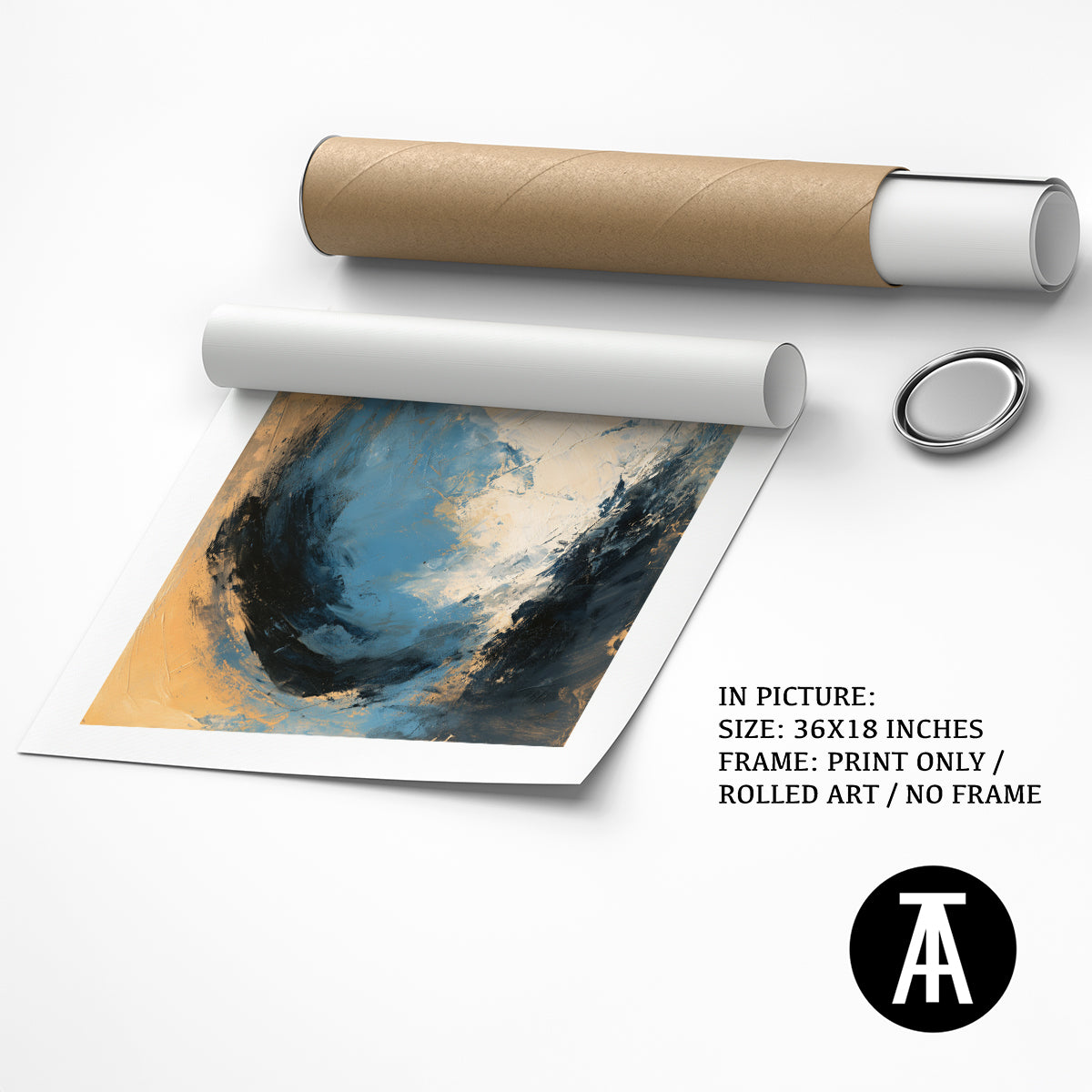Artwork as Print Only / Rolled Art