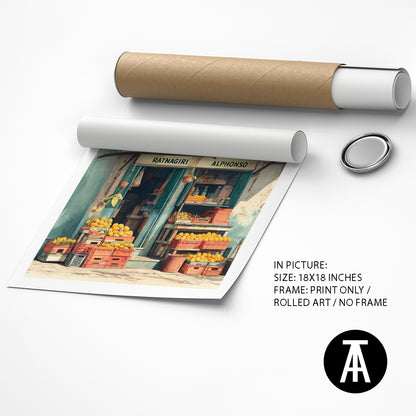 Artwork as Print Only / Rolled Art