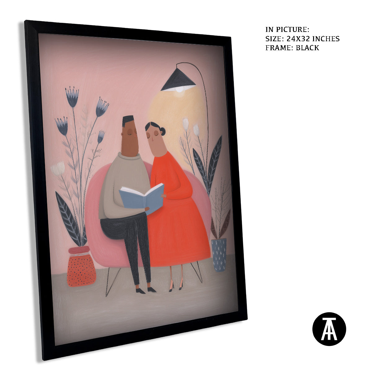 Artwork in Black Frame