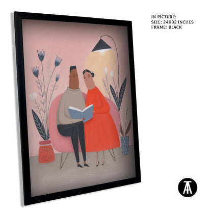 Artwork in Black Frame