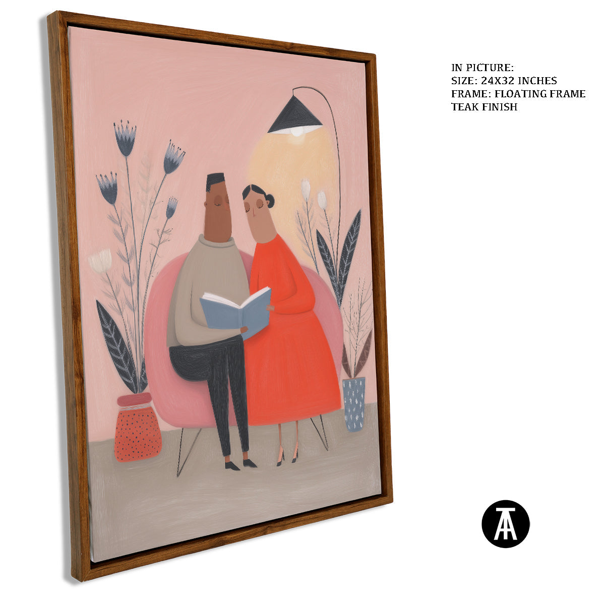 Artwork in Floating Frame