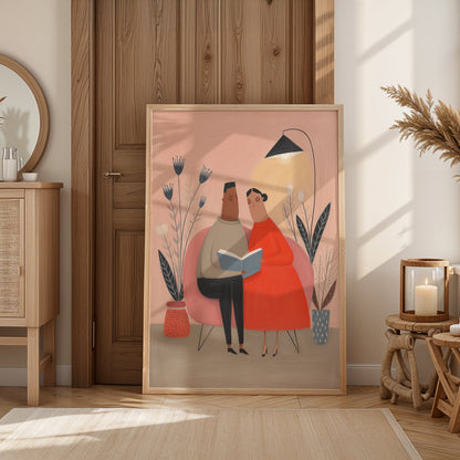 Painting in a Lifestyle Setting