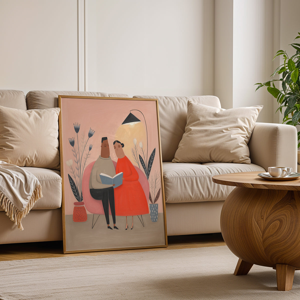 Canvas Art  in a Lifestyle Setting