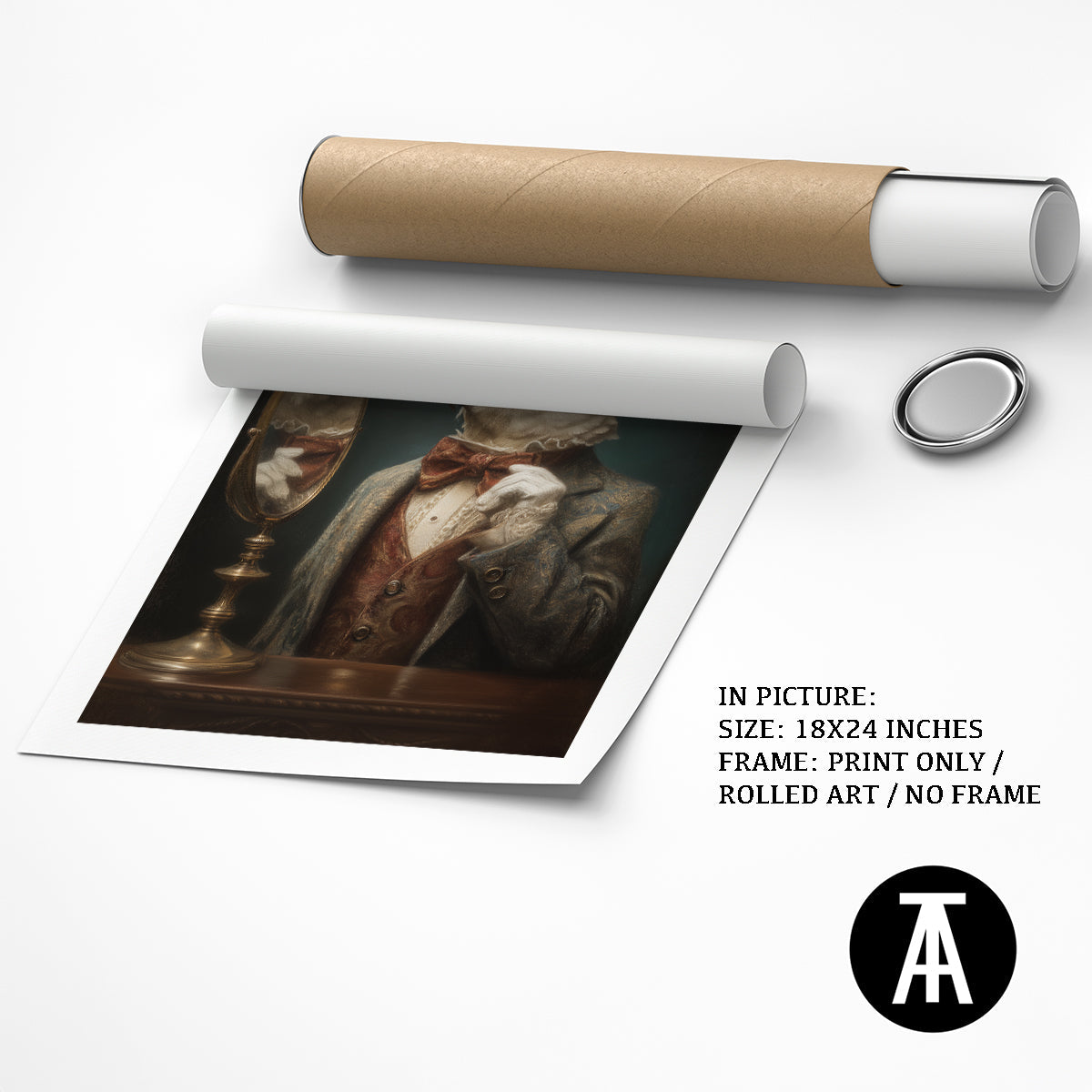 Artwork as Print Only or Rolled Art