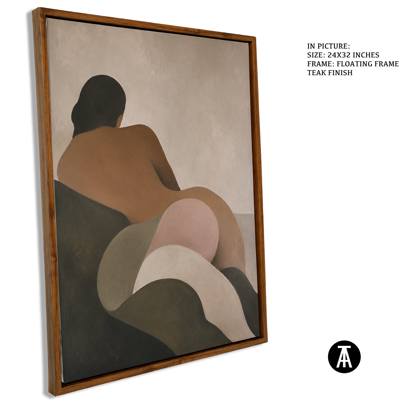 Artwork in Floating Frame