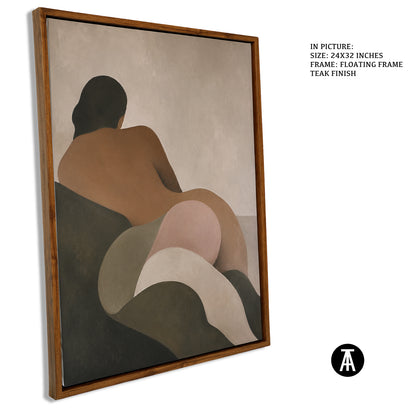 Artwork in Floating Frame