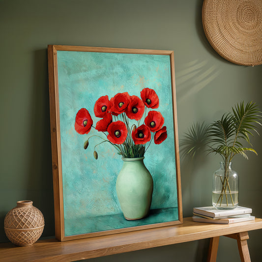 Red Poppies by Fleurs de la Terre