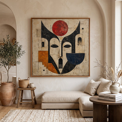 Abstract Art in a Lifestyle Setting