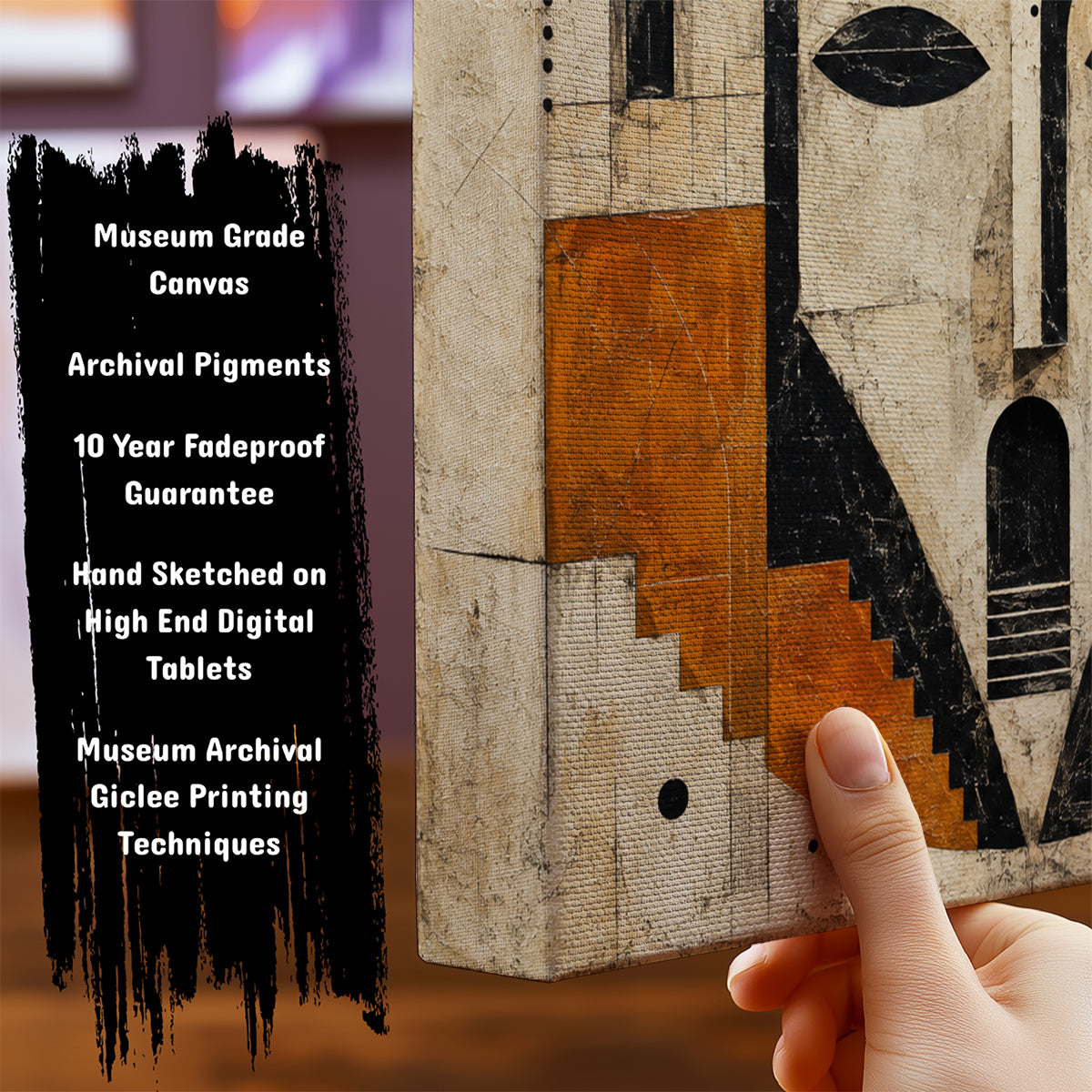 Information about Abstract Art Print