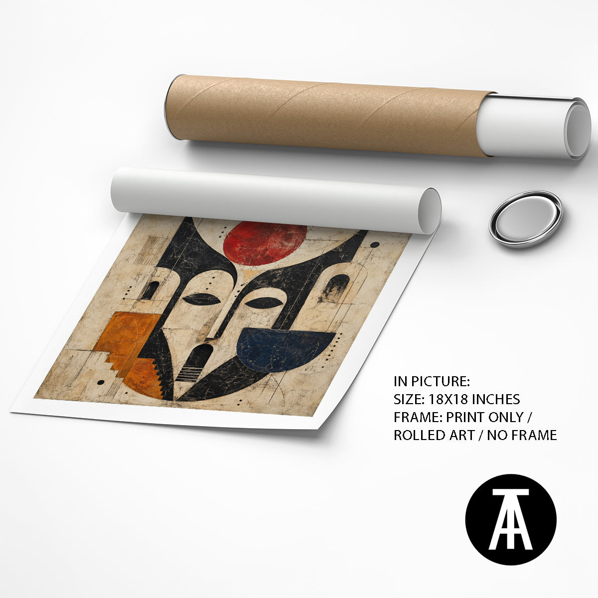 Artwork as Print Only / Rolled Art