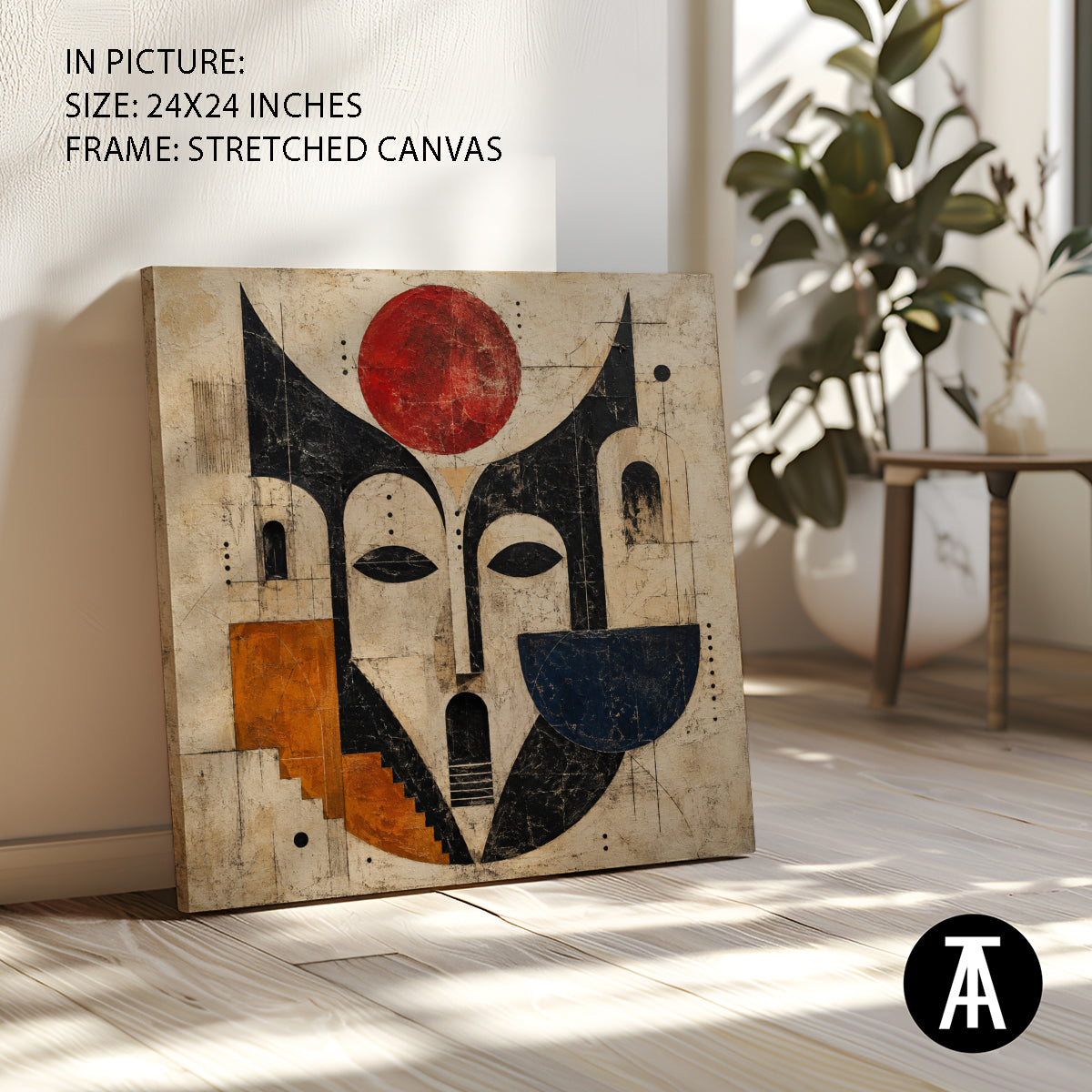 Artwork in Stretched Canvas