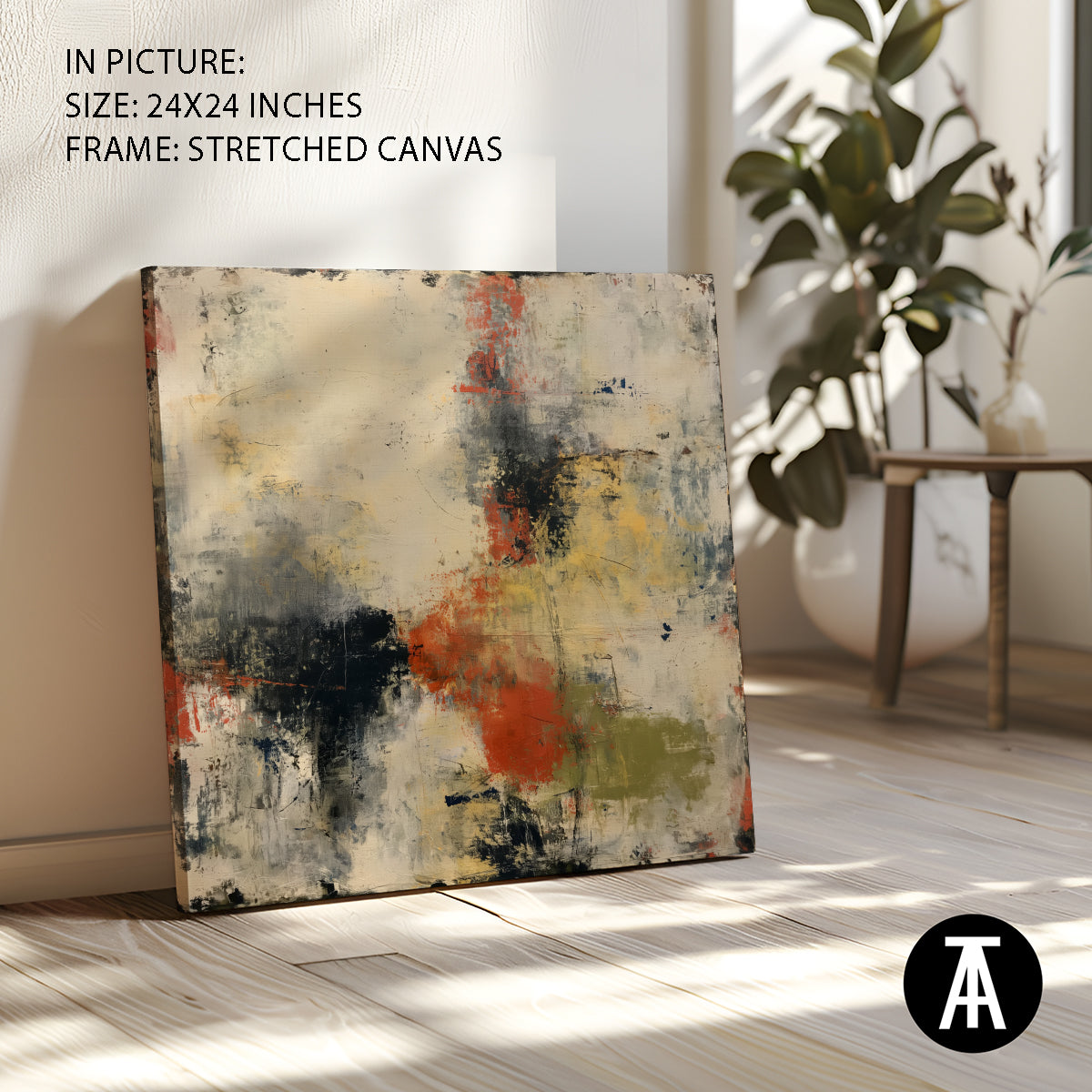 Artwork in Stretched Canvas