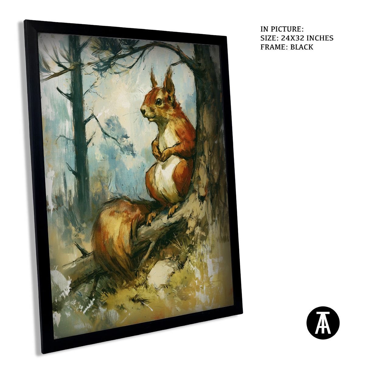 Artwork in Black Frame