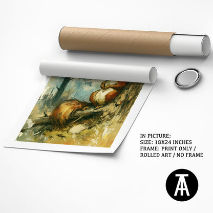 Artwork as Print Only or Rolled Art