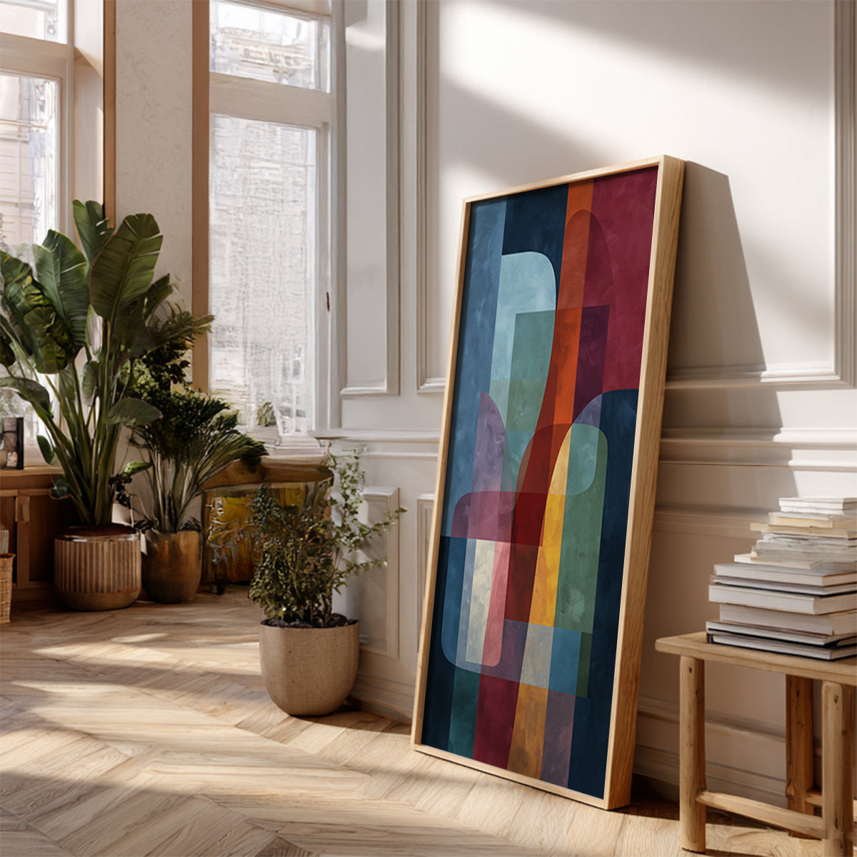 Indian Artwork in a Lifestyle Setting