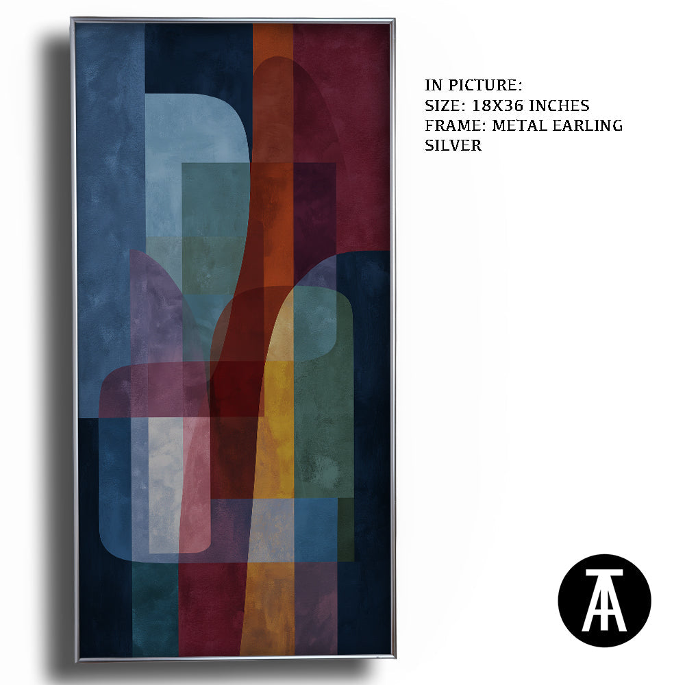 Artwork in Metal Earling Silver Frame