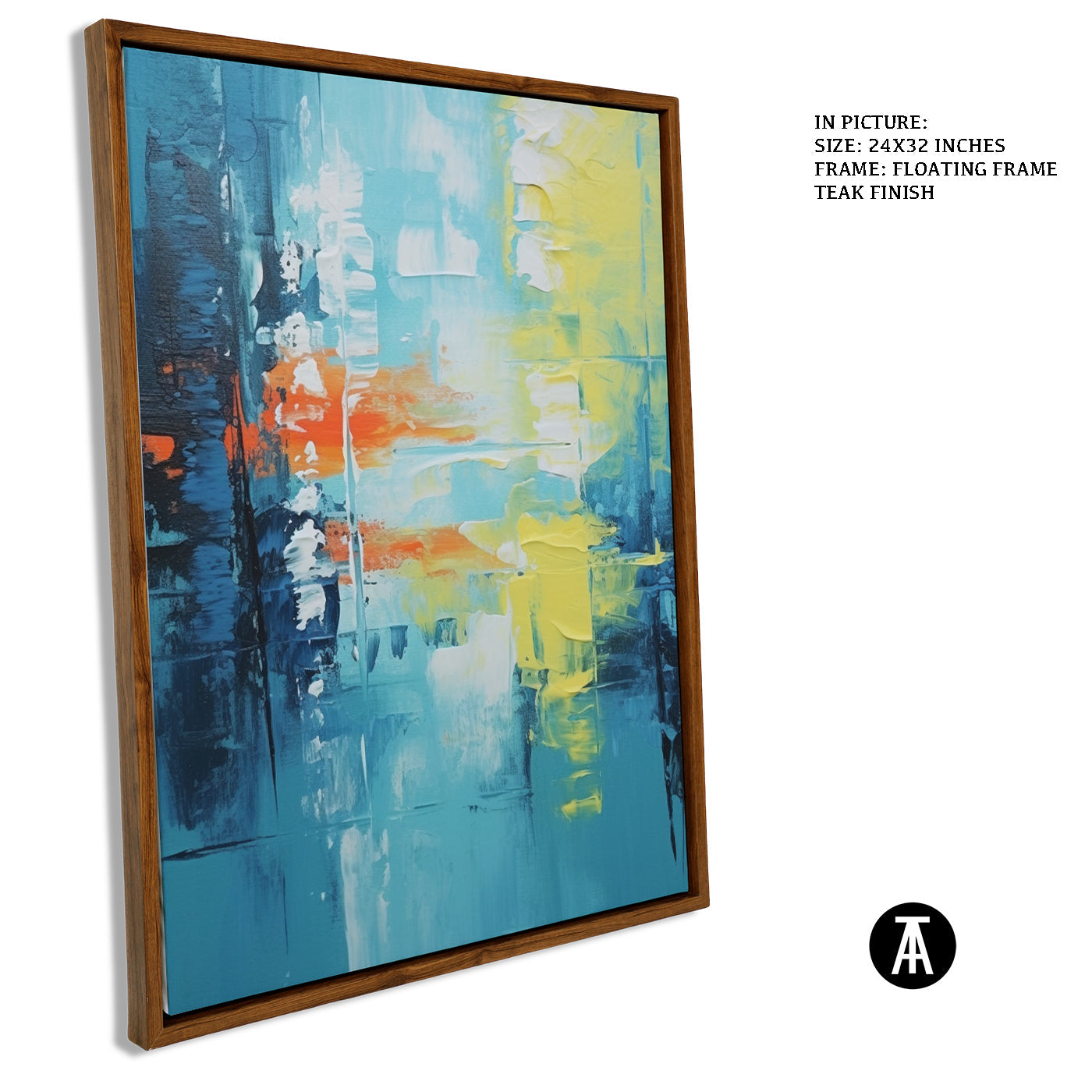 Artwork in Floating Frame