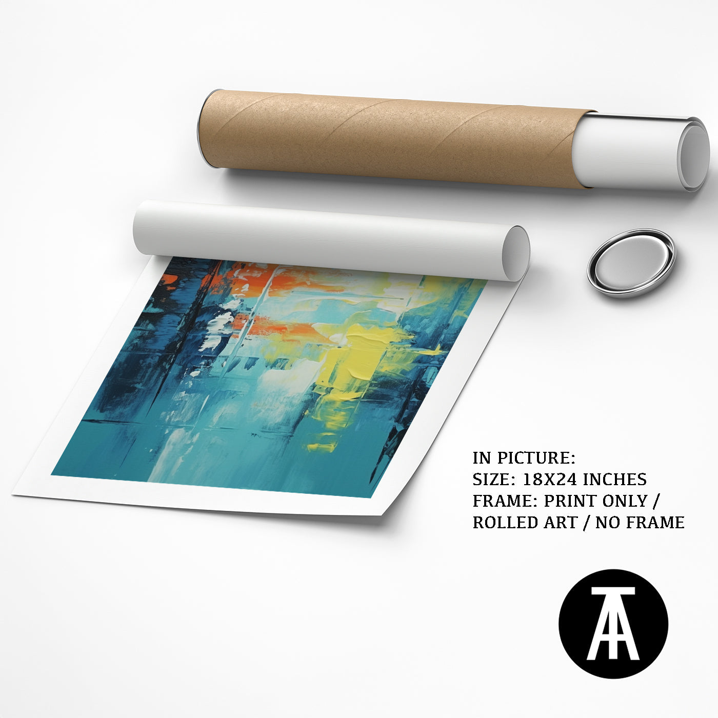 Artwork as Print Only or Rolled Art