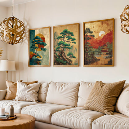 Gallery Wall Set in Lifestyle Setting
