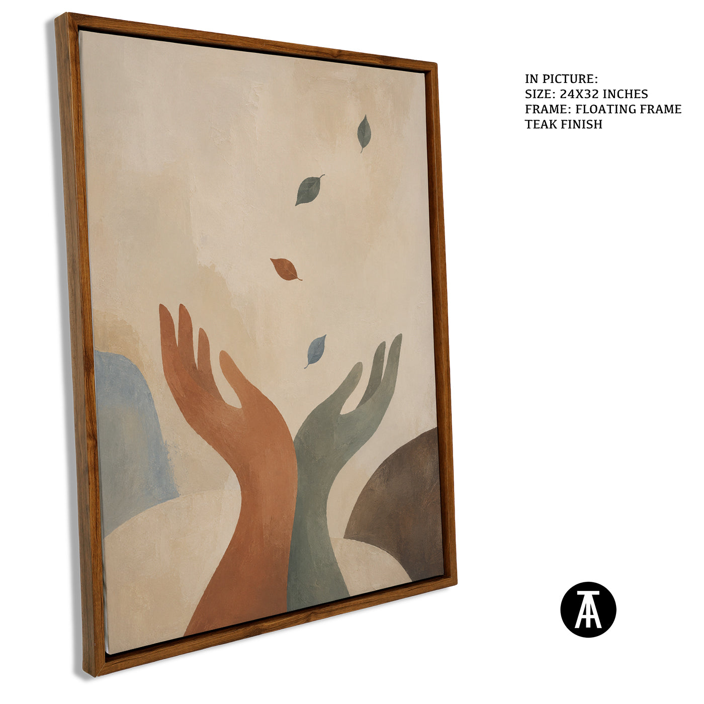 Artwork in Floating Frame