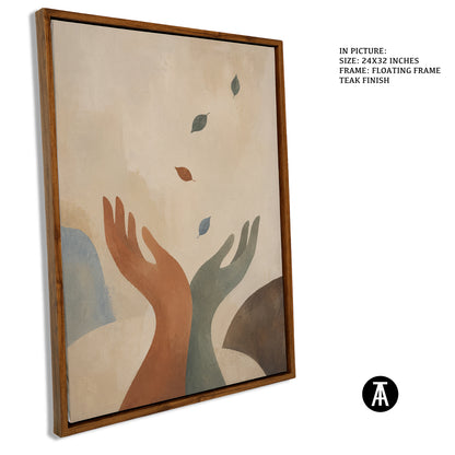 Artwork in Floating Frame