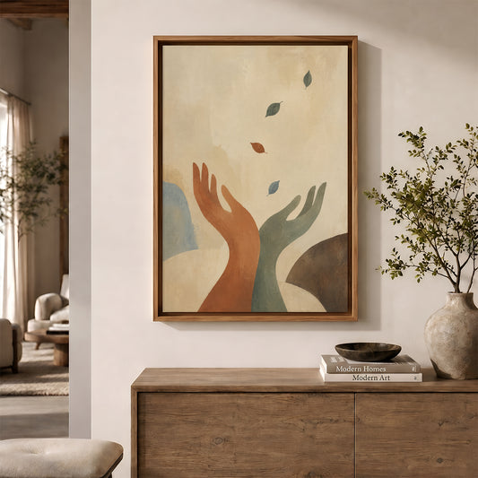 Painting in a Lifestyle Setting
