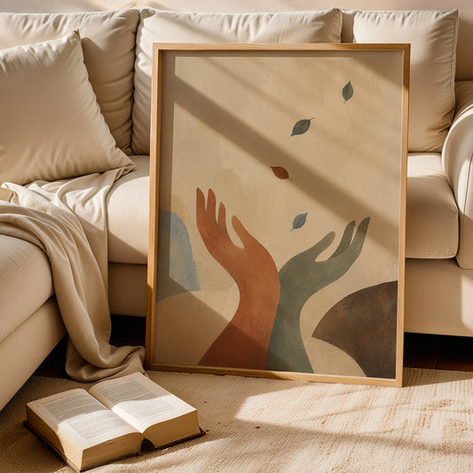 Canvas Art  in a Lifestyle Setting