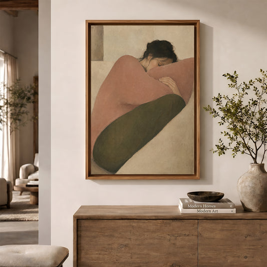 Painting in a Lifestyle Setting