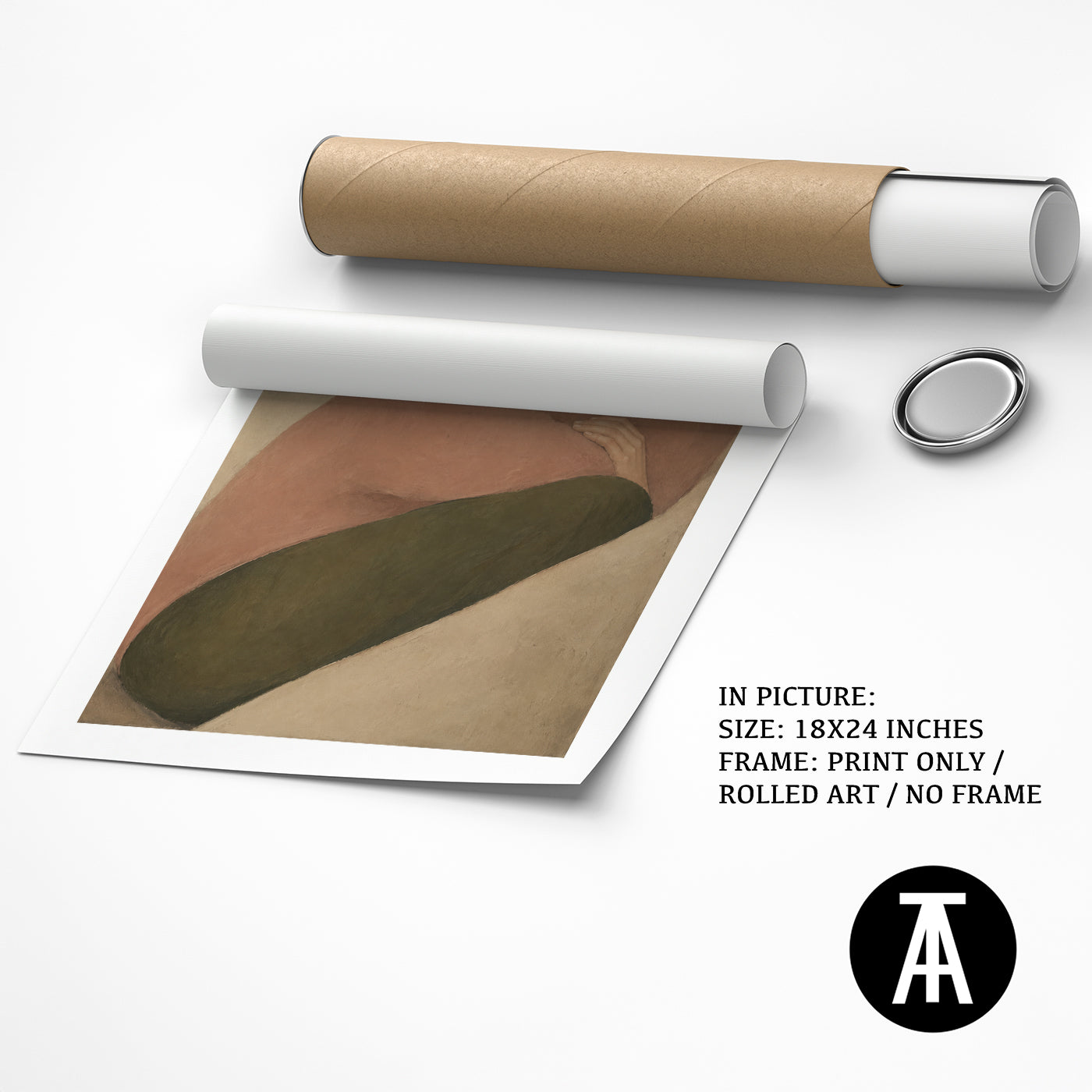 Artwork as Print Only or Rolled Art