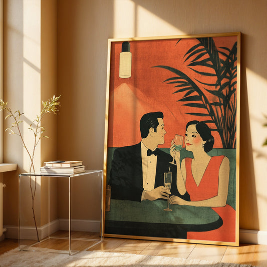 Limited Edition Painting in a Lifestyle Setting