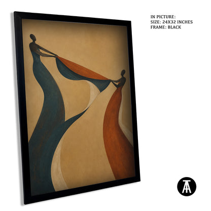 Artwork in Black Frame