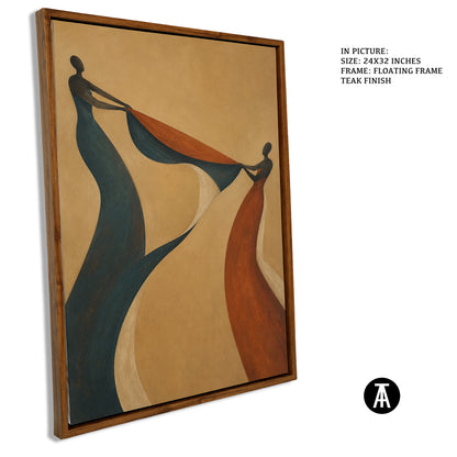 Artwork in Floating Frame